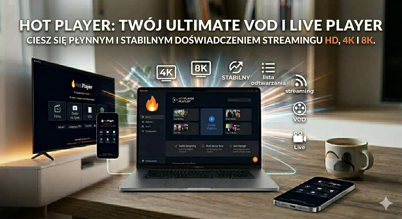 Najlepsza playlista subskrypcyjna dla HotPlayer Najlepsza polska zawartość – Aktywacja subskrypcji